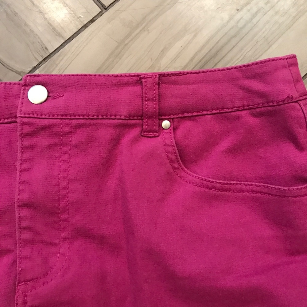 🌻4xHP!🌻 H&M Raspberry Mini Skirt 12 - Picture 3 of 9